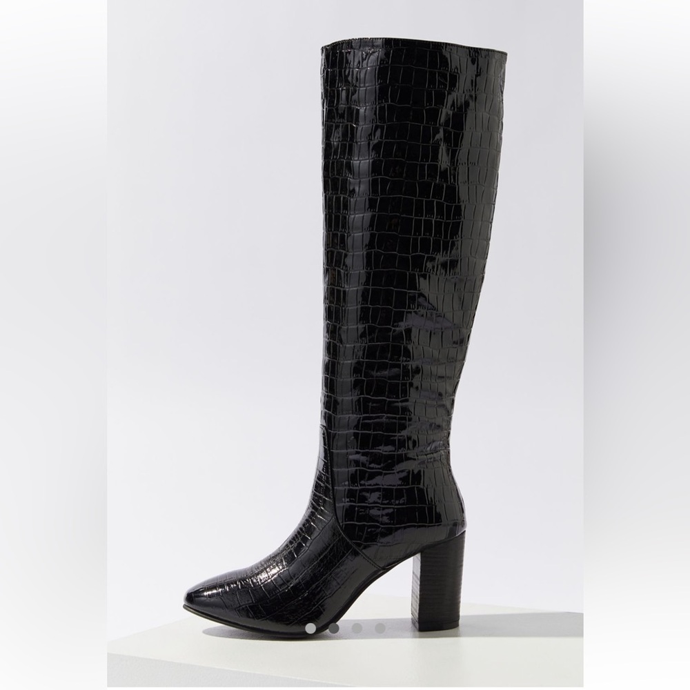 UO Isabel Tall Croco Boot
